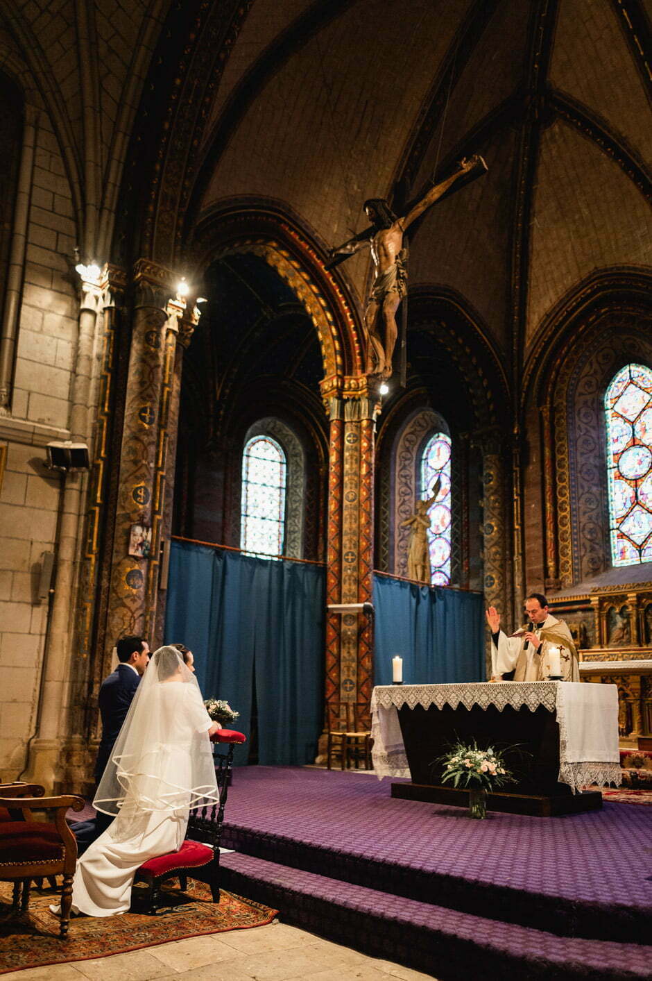 photographe de mariage Eglise Saint-Maurice à Chinon