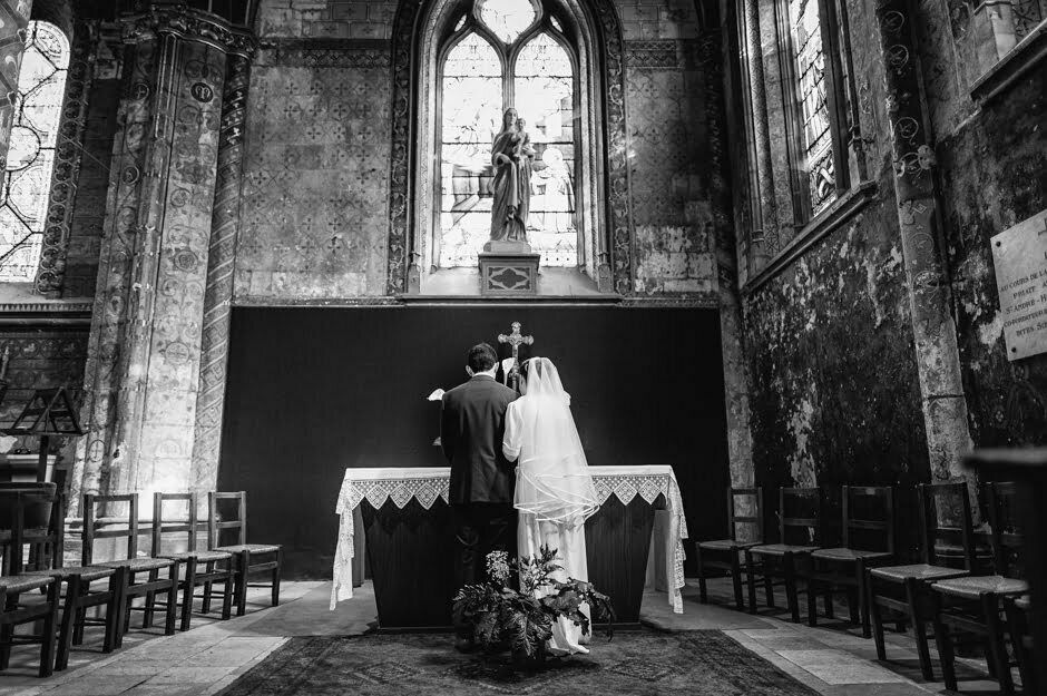 photographe de mariage Eglise Saint-Maurice à Chinon