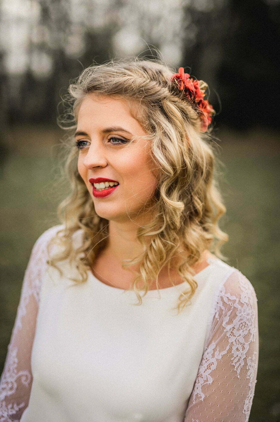 la mariée en photo